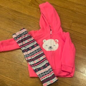 Carters girls 9mth matching outfit